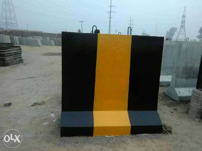 Barrier, Security Barrier, Jersey Barrier, Road Blocker, Traffic Block 2