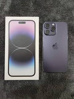 iPhone 14 pro max 256gb non PTA 03464561048 call my WhatsApp number