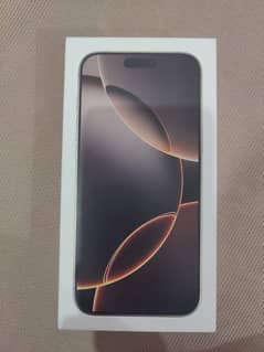 Iphone 16 pro max Desert Titanium