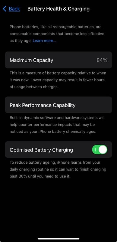 iPhone 12 Pro pta aprroved 84% battery health 4