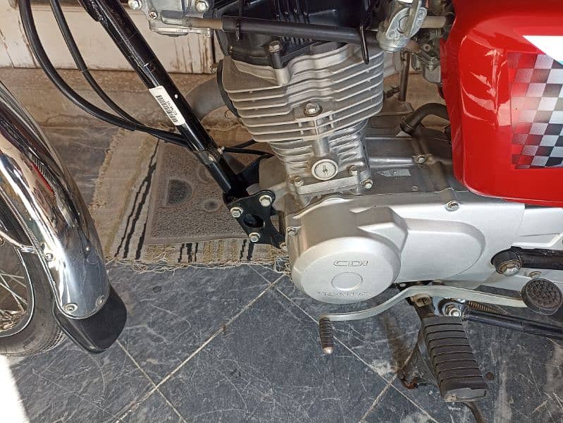 Honda 125 2024 model 03447700880 applied for 10