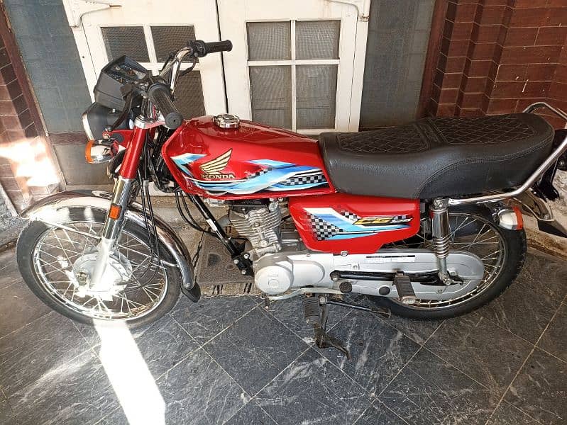 Honda 125 2024 model 03447700880 applied for 11