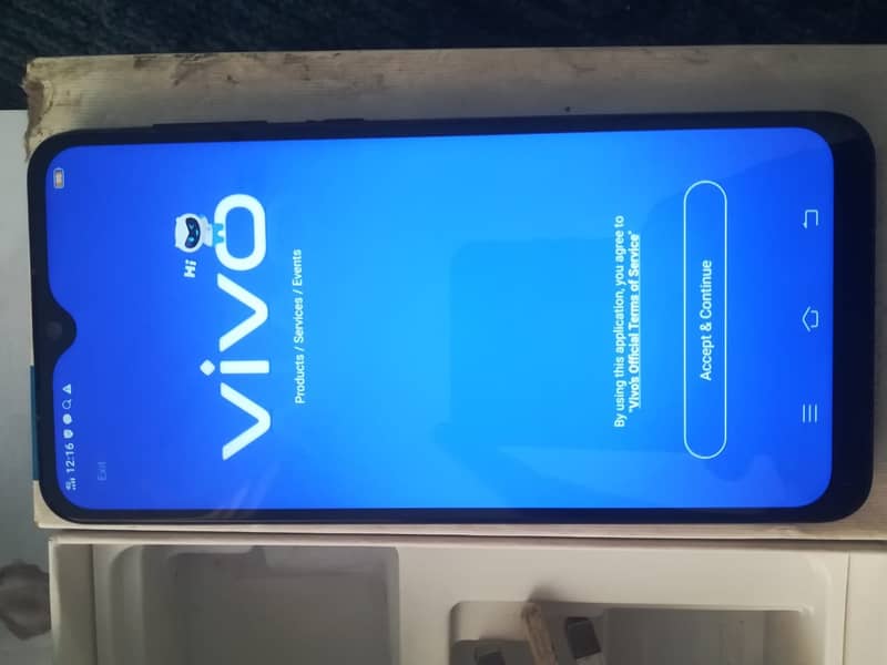 Vivo V11 with full Box, 4 /128, official PTA Dual sim 3