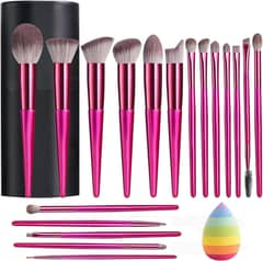 14 Piece Professional Makeup Brush Set – Achieve Flawless Looks with E