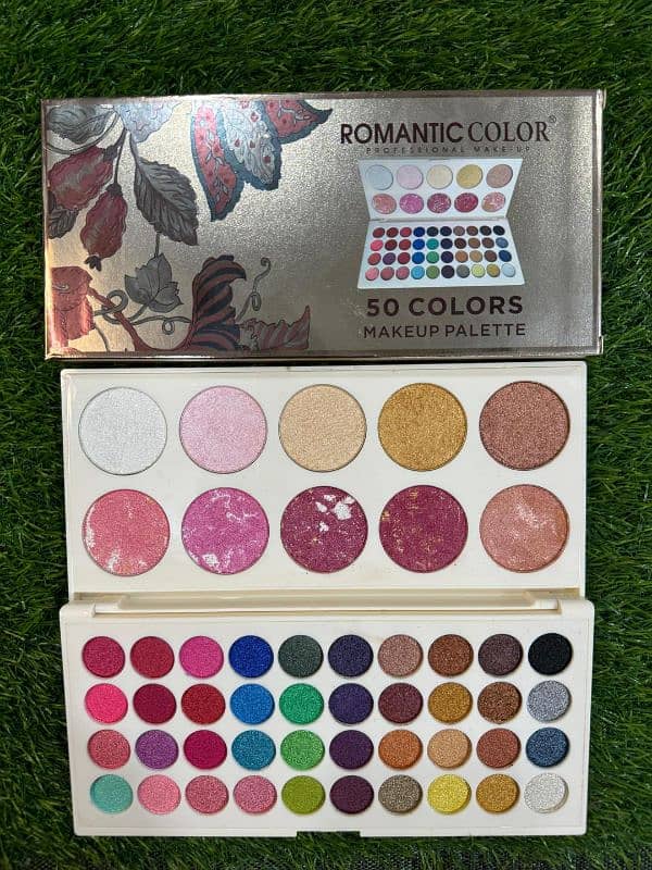 Multicolor Eyeshadow Palette 50 Colors,Glamorous Eyeshadow Kit 1