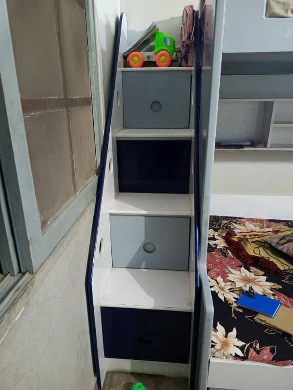 bunk bed with cupboard 4