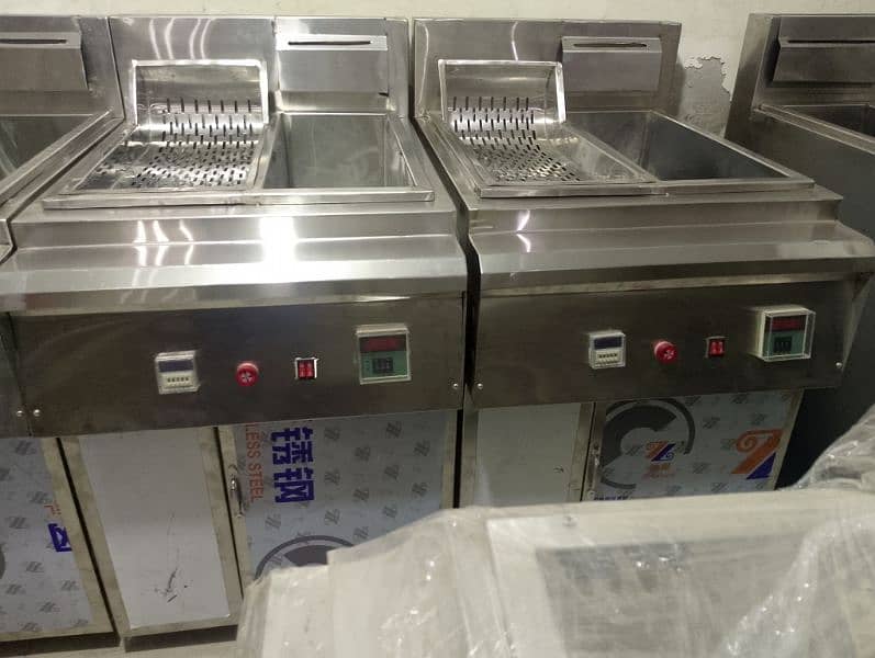 16 litter with sizling deep fryer blower pizza oven dough mixer table 2