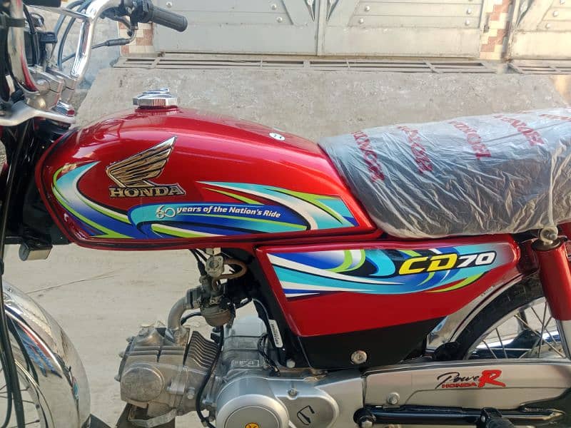 Honda CD 70 motorcycle for sale model 2024 03456561380//03057210160 7