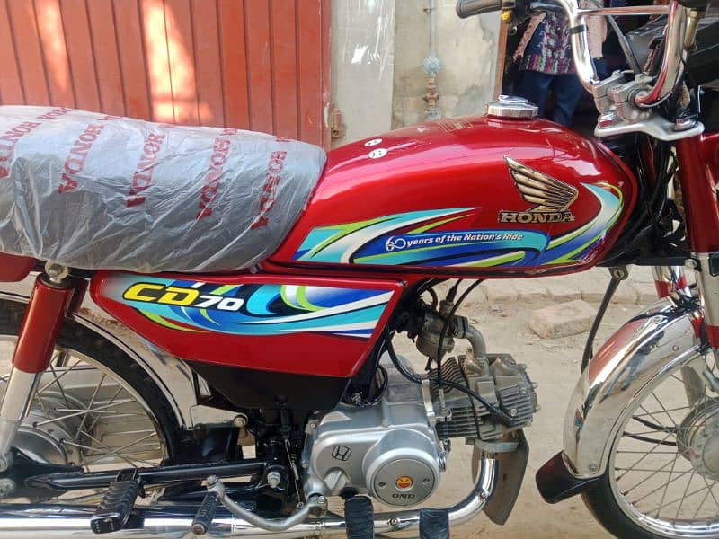 Honda CD 70 motorcycle for sale model 2024 03456561380//03057210160 8