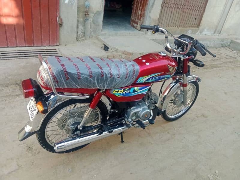 Honda CD 70 motorcycle for sale model 2024 03456561380//03057210160 19