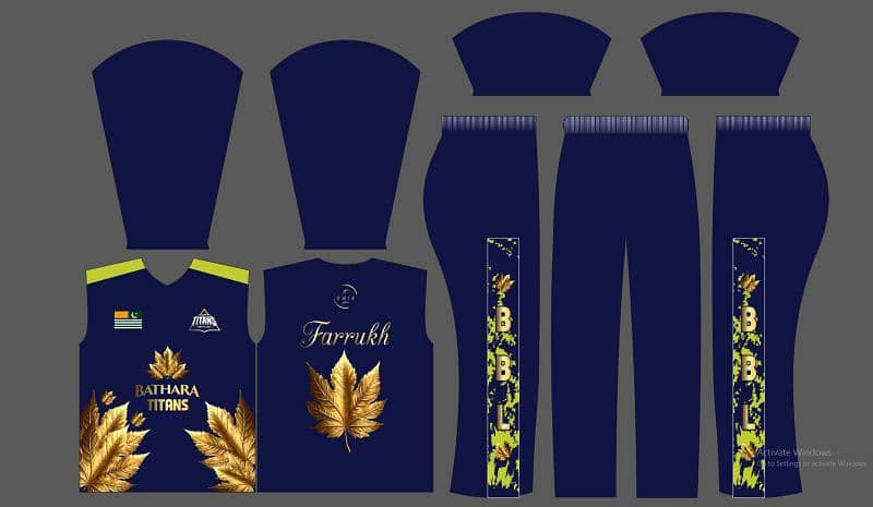 Sublimation sports kits available (trouser, Shirt,Cap, hoodie,Sweater) 5