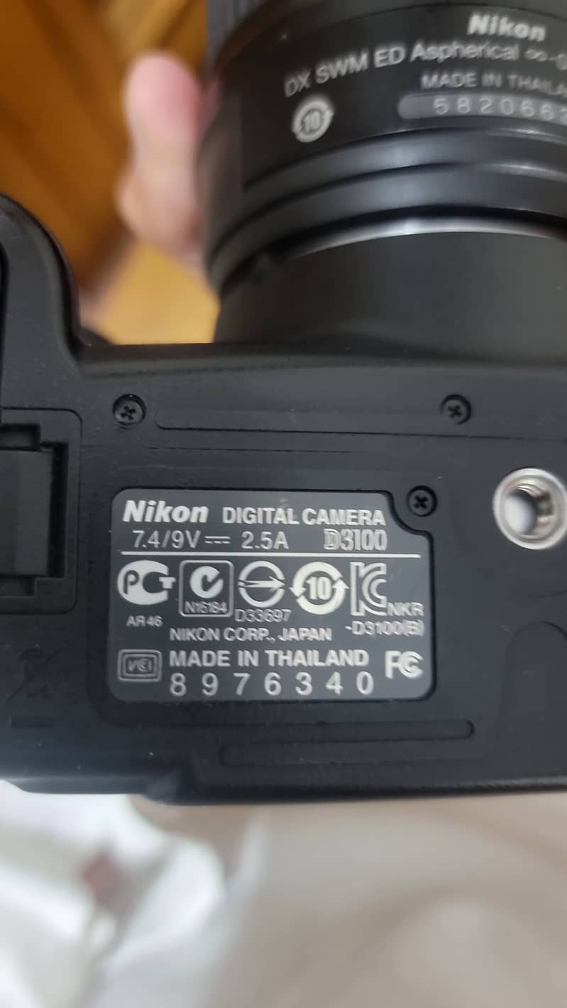 NIKON D-3100 Urgent Sale 10/10 2