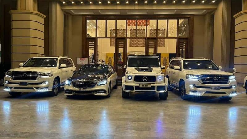 VIP Protocol Guard's, Rolls Royce, V8, Prado, Audi, Revo, rent Lahore 0