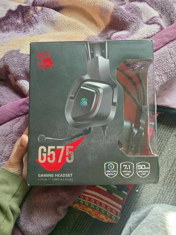 Bloody G575 Gaming Headset with 7.1 Virtual Surround Sound 0