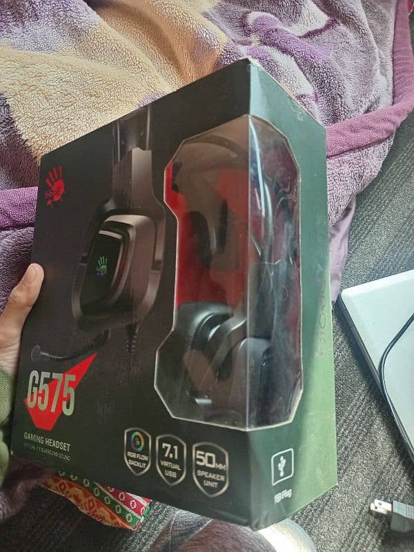 Bloody G575 Gaming Headset with 7.1 Virtual Surround Sound 1