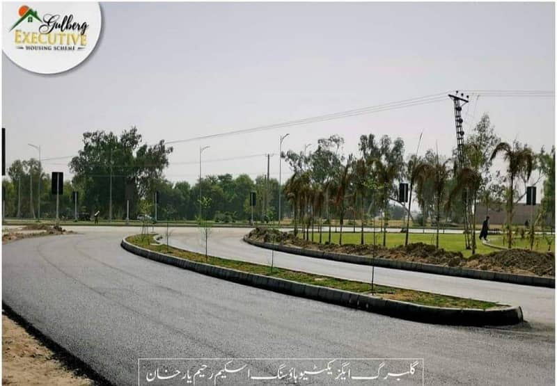 10 Marla Plot For Sale,Gulberg Executive Society Ryk 3