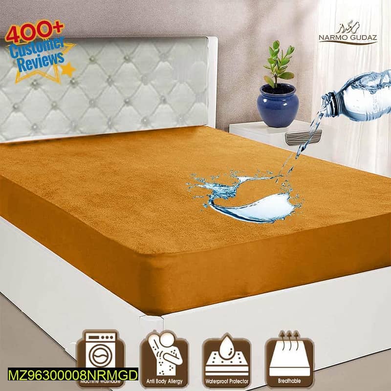 New WaterProof mattress protector(FREE DELIVERY ALL OVER THE PAKISTAN) 2