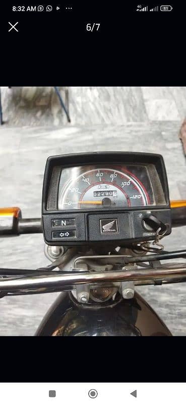 Honda cd 70 2024 model zero meter Condition contact 03214031699 1