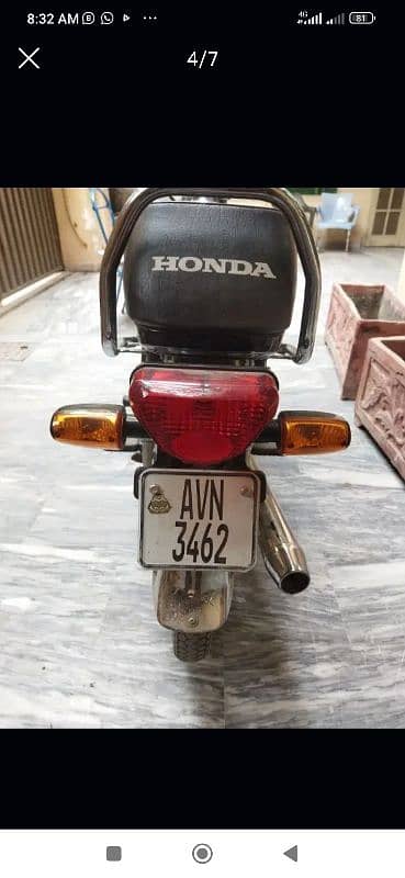 Honda cd 70 2024 model zero meter Condition contact 03214031699 5