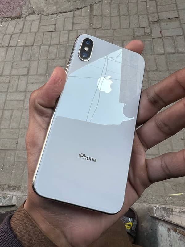 iphone X | 256gb | 100% health | white 0