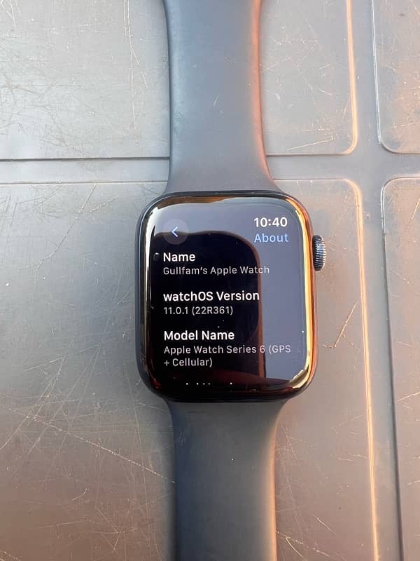 Apple watch series 6 5