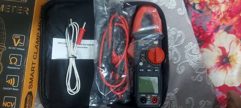 ANENG Clamp Digital Meter Multimeter AC Current AC/DC Voltage Tester 2