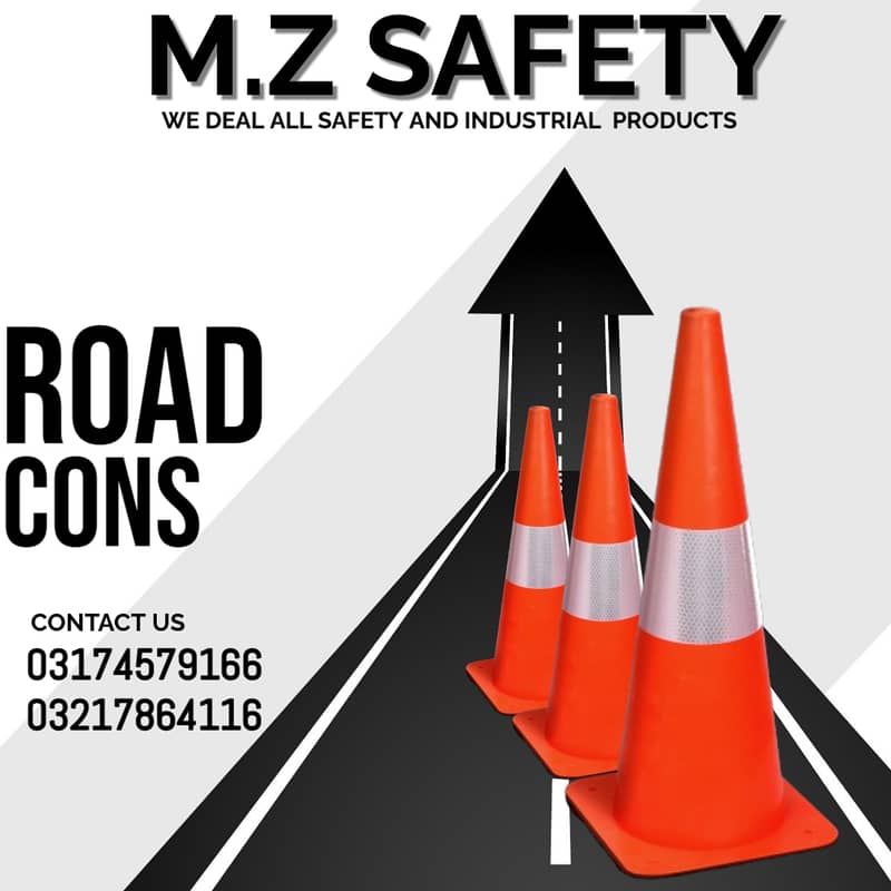 Road safety cones/Road cones/Traffic cones available all size 0