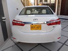 Toyota Corolla GLI 2015 manual bumper to bumper original guranted