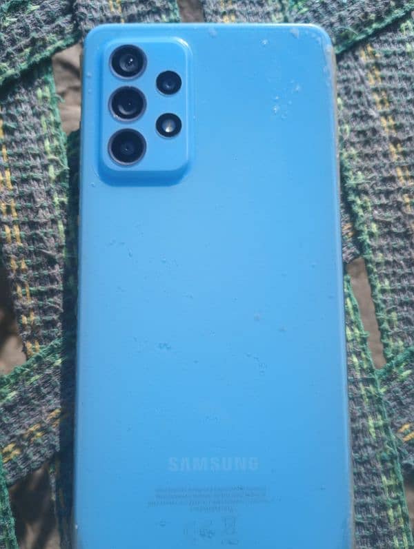 samsung a52 light blue colour good condition 2