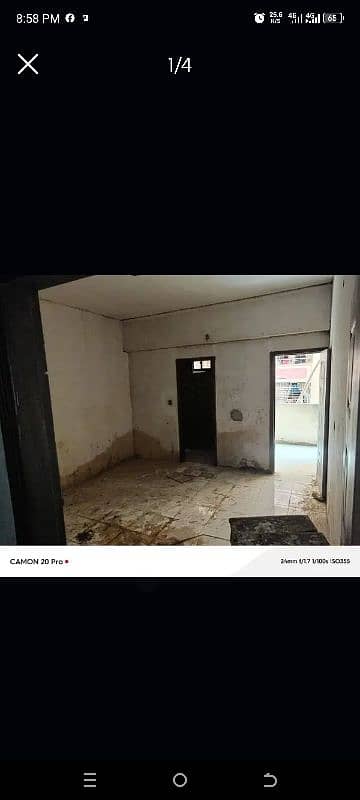 Flat for sale Location Garden powra chok nazad jalani Masjid gali me 5