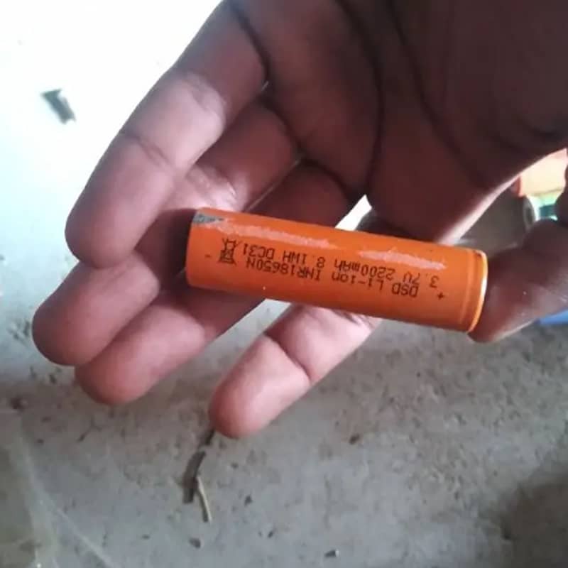 Imported 3.7 volt Lithium Battery Cell 18650 Drill Battery Cell 6