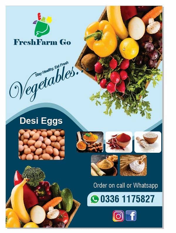 Khalis Desi Ghee, Desi Andy (Eggs), Fish, Chicken, Fresh vegetables 0