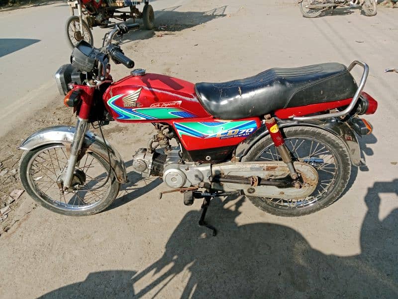 Honda 70cc urgent sale 0