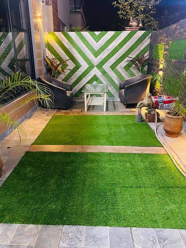 artificial grass, artificial Plants , fibre pots ,artificial hedge 0