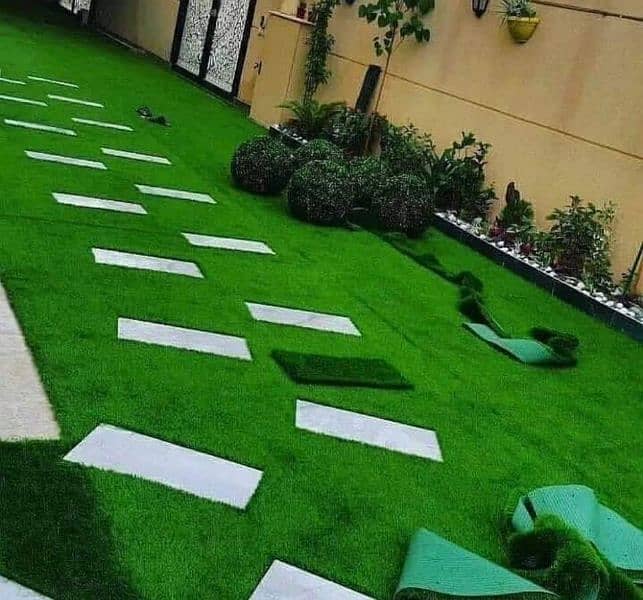 artificial grass, artificial Plants , fibre pots ,artificial hedge 1