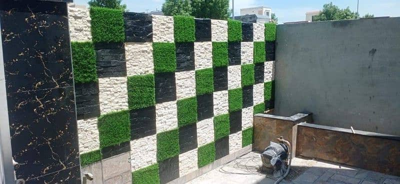 artificial grass, artificial Plants , fibre pots ,artificial hedge 10