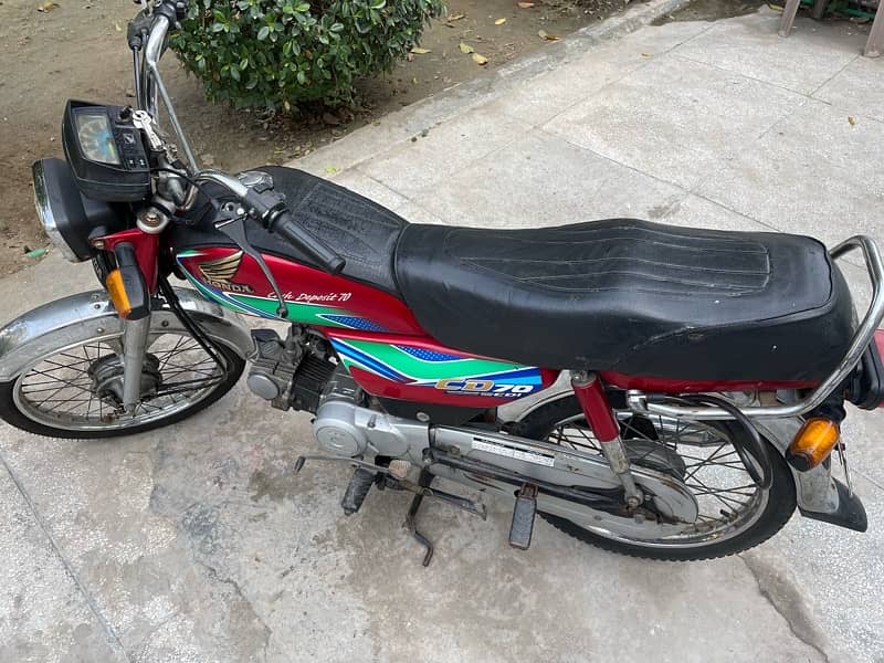 honda Cd 70 Red 0