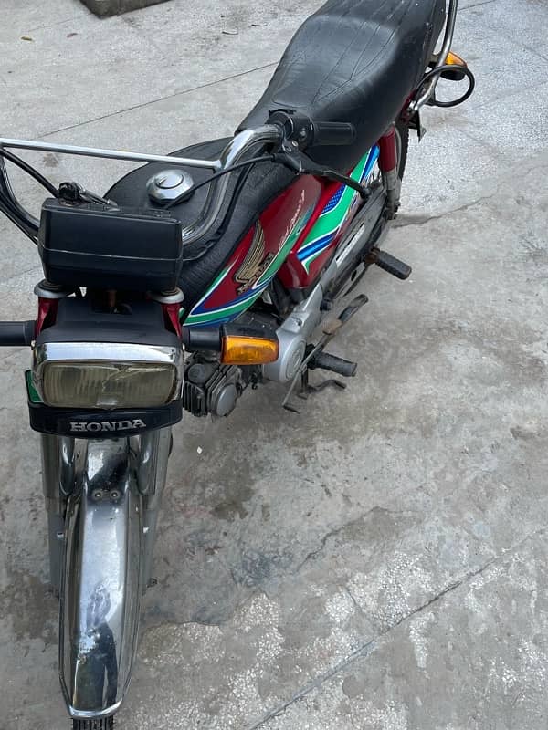 honda Cd 70 Red 4