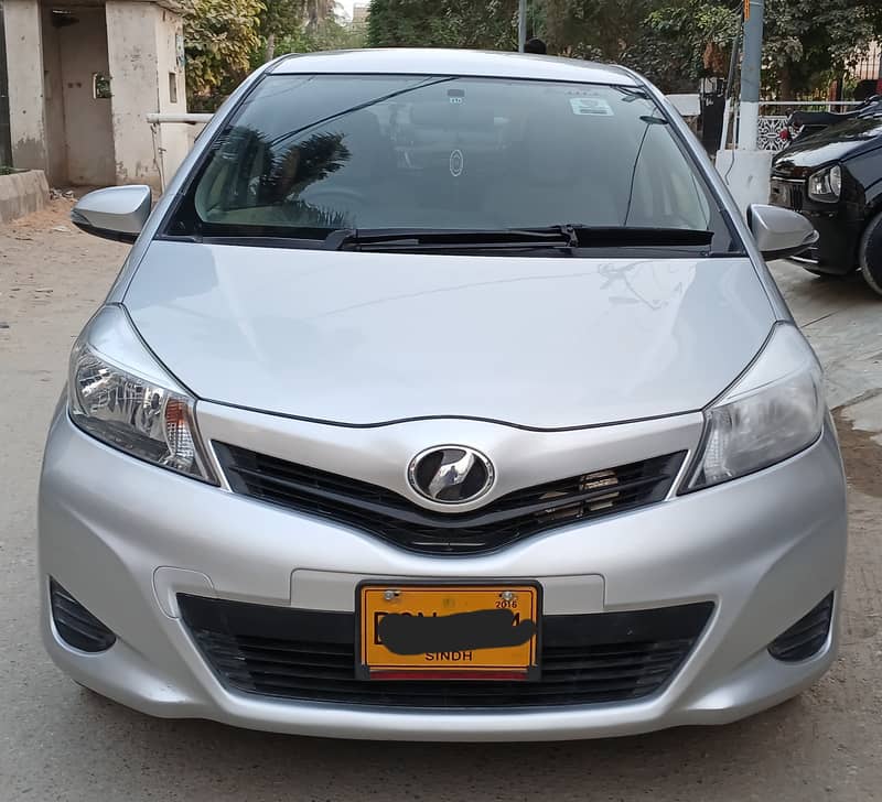 Toyota Vitz 2013/2016 Auction sheet available 1