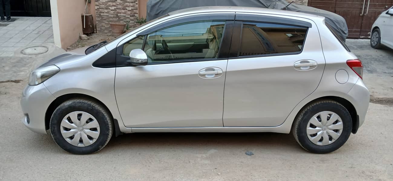 Toyota Vitz 2013/2016 Auction sheet available 3