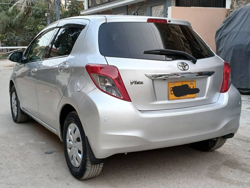 Toyota Vitz 2013/2016 Auction sheet available 7