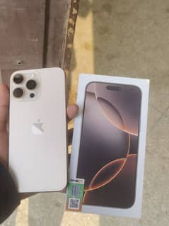 I phone 16 pro max 256Gb official approved