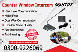 Counter Window Intercom In DHA