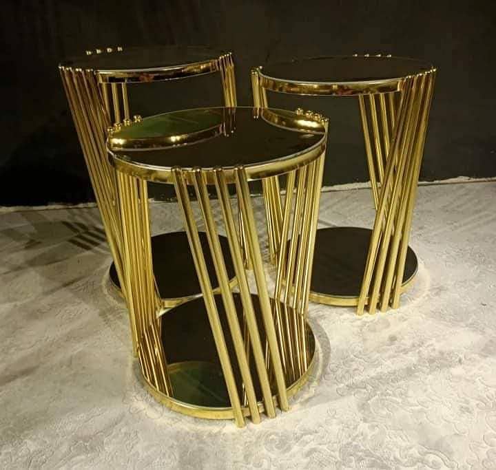 Coffee Table/ Side Table/ Center Table/ Fancy Coffee Table Set 19