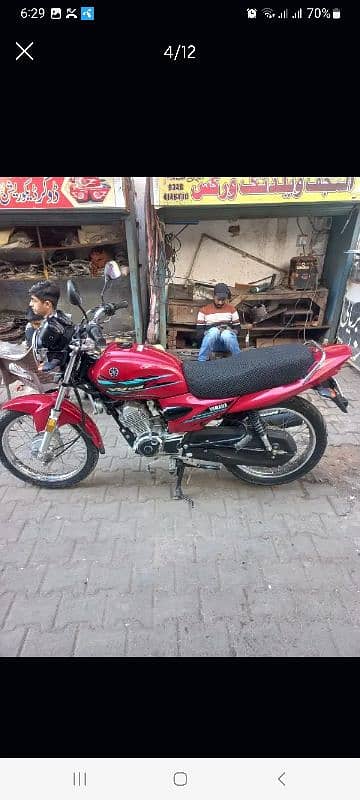 yamaha ybz 125 5