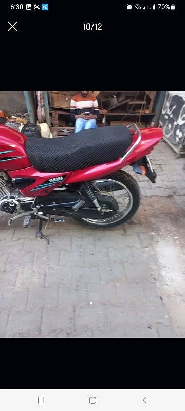 yamaha ybz 125 9