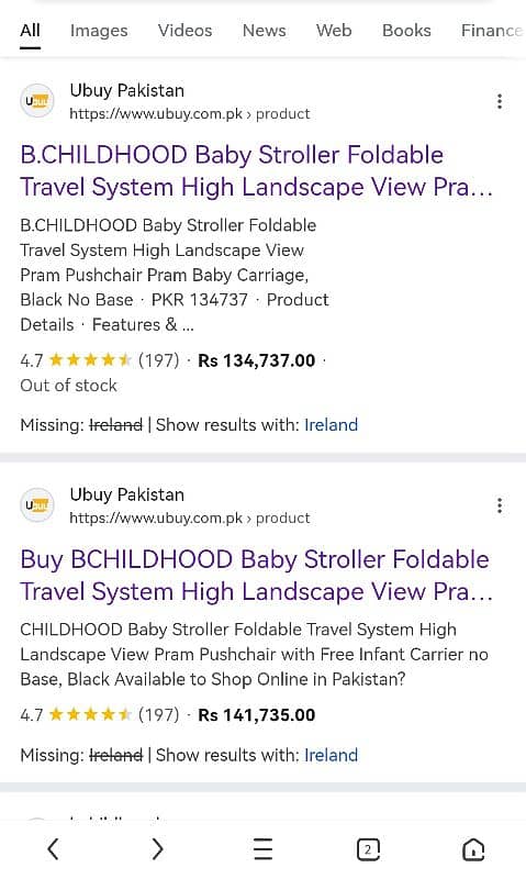 Ireland pram very good condition 2