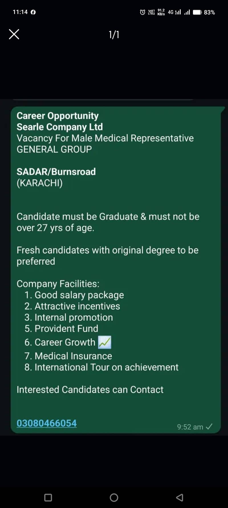 Male Medical Sales Representative Required only Graduates 0