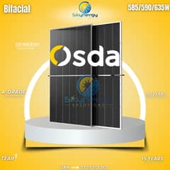 Osda Bifacial Solar Panels | 585w available all documents tire 1