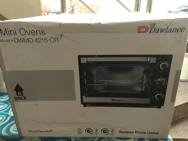 Dawlance electric oven 42 litres 1